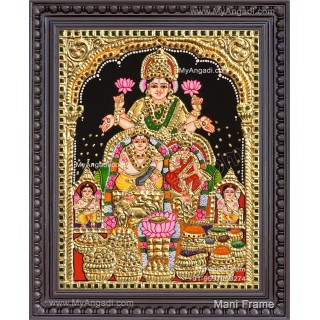Kubera Lakshmi Tanjore Paintings