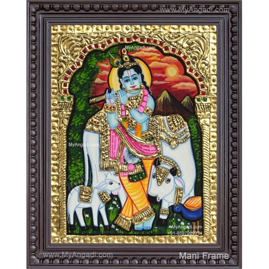 Krishna Tanjore Painting Krishna Tanjore Painting