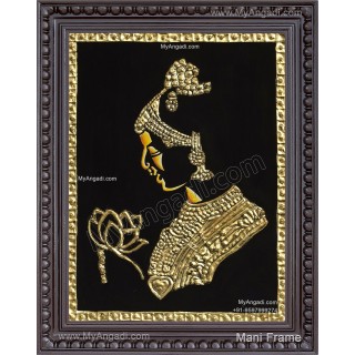 lady-face-tanjore-painting