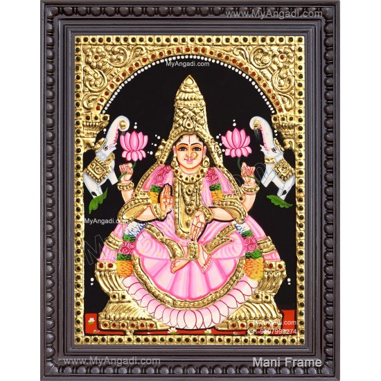 Gaja Lakshmi Tanjore Paintings