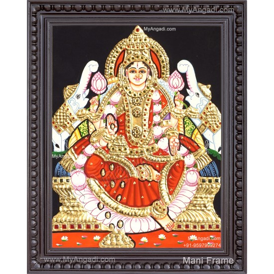 Gajalakshmi Tanjore Painting Gajalakshmi Tanjore Painting