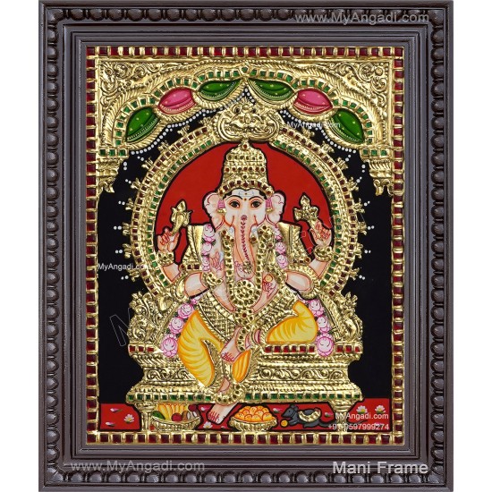 Ganesha  Tanjore Paintings