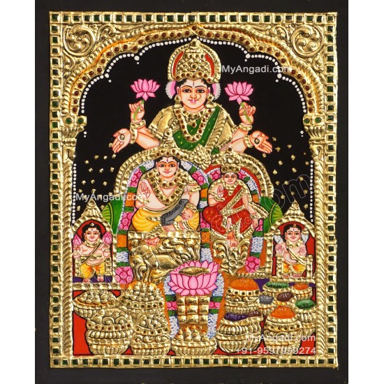 Kubera Lakshmi Tanjore Paintings