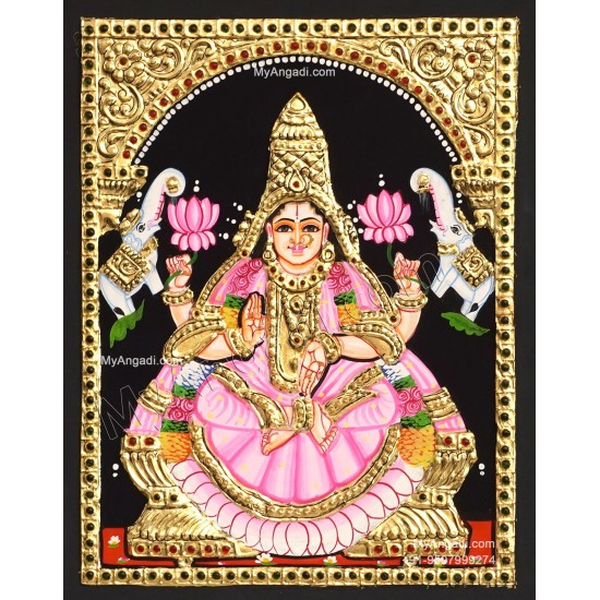 Gaja Lakshmi Tanjore Paintings