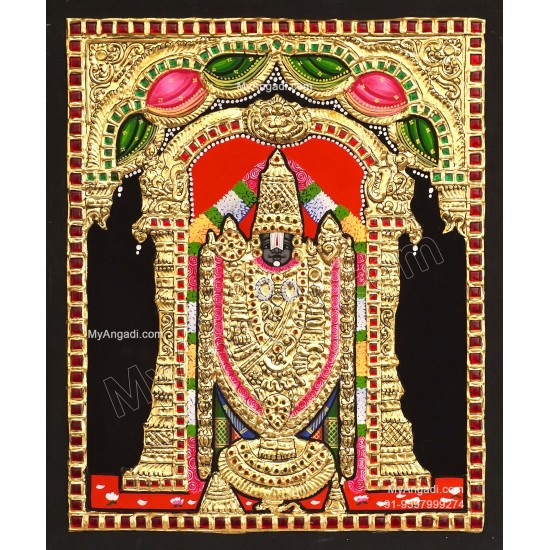 5 Set Ganesha Murugan Balaji Lakshmi Saraswathi Tanjore painting