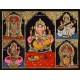 5 God Balaji Lakshmi Murugan Ganesha Saraswathi Tanjore Painting