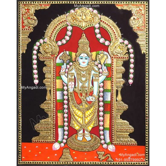 Vishnu Tanjore Painting