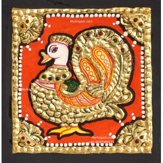 Swan Tanjore Painting