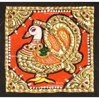 Swan Tanjore Painting