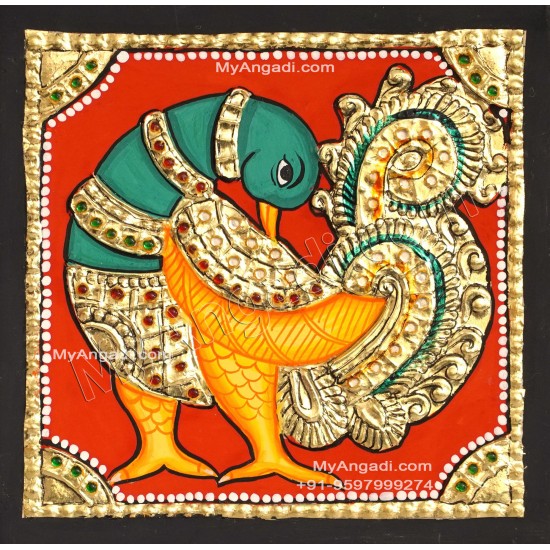 Peacock Tanjore Paintings