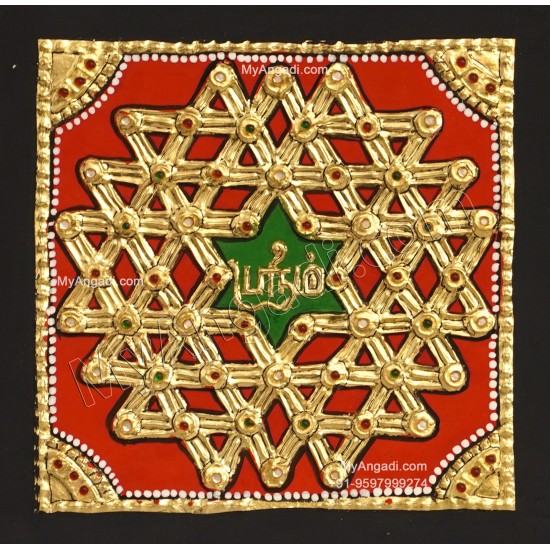 Aiswarya Kolam Tanjore Painting Aiswarya Kolam Tanjore Painting