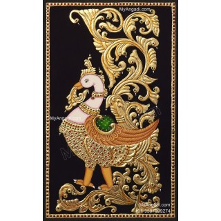 Peacock Tanjore Paintings