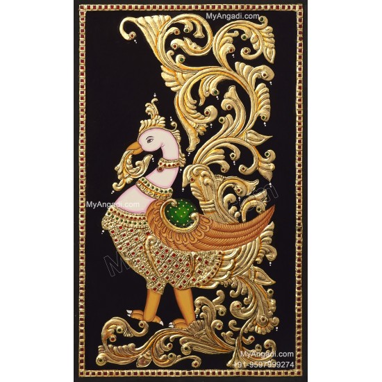 Peacock Tanjore Paintings