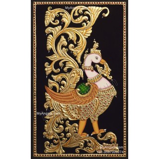 Peacock Tanjore Paintings