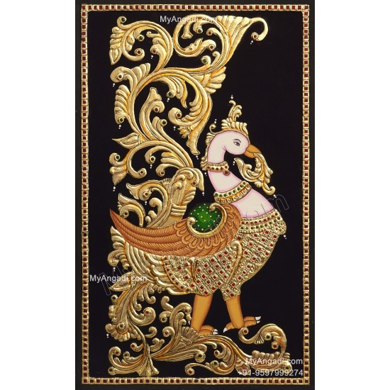 Peacock Tanjore Paintings