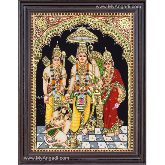 Ram Durbar Tanjore Painting