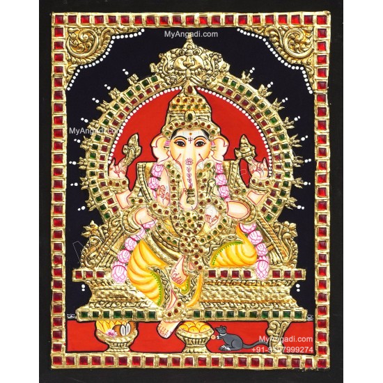 Ganesha Tanjore Paintings Ganesha Tanjore Paintings