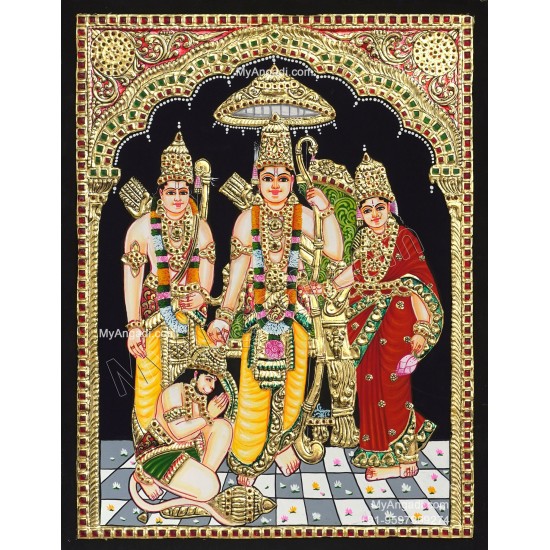 Ram Durbar Tanjore Painting