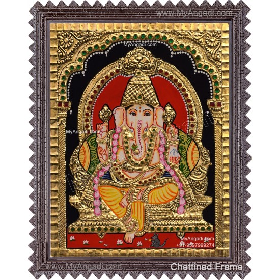 Ganesha  Tanjore Paintings