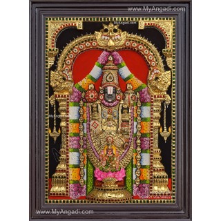 Balaji Lakshmi 3D Tanjore Painting