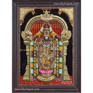 Balaji Lakshmi 3D Tanjore Painting