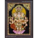 Kan Drishti Ganesha Tanjore Painting