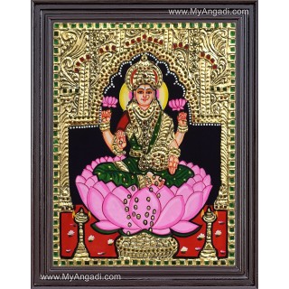 Dhana Lakshmi Tanjore Paintings
