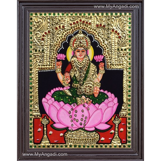 Dhana Lakshmi Tanjore Paintings