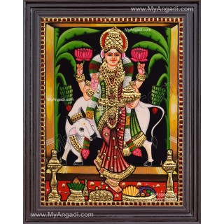 Grahalakshmi Tanjore Painting 