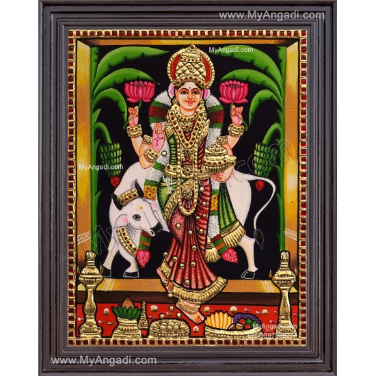 Grahalakshmi Tanjore Painting 