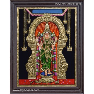 Meenakshi Tanjore Painting