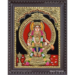Ayyappan Tanjore Painting Ayyappan Tanjore Painting