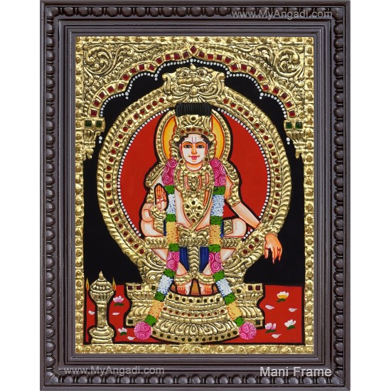 Ayyappan Tanjore Painting