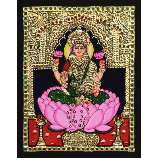 Dhana Lakshmi Tanjore Paintings