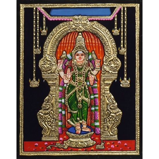 Meenakshi Tanjore Painting