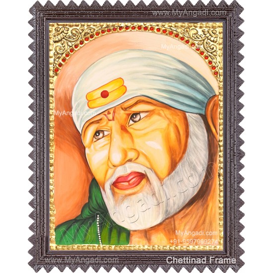 Shirdi Saibaba Tanjore Painting
