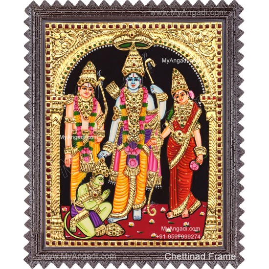 Ram Darbar Tanjore Painting