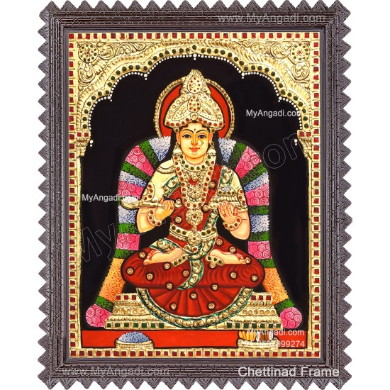 Annapoorani tanjore painting