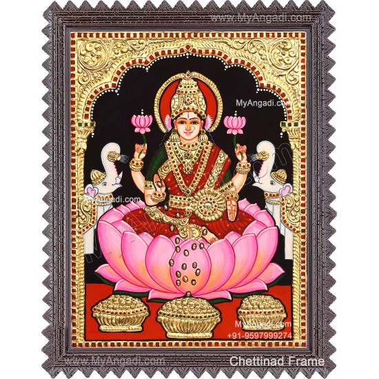 Gajalakshmi Tanjore Paintings
