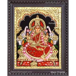 Gajalakshmi Tanjore Painting