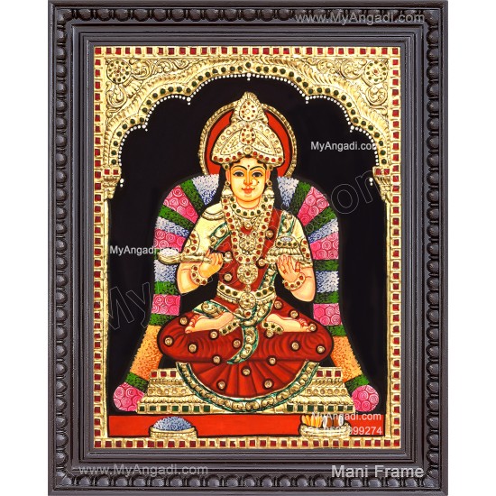 Annapoorani tanjore painting