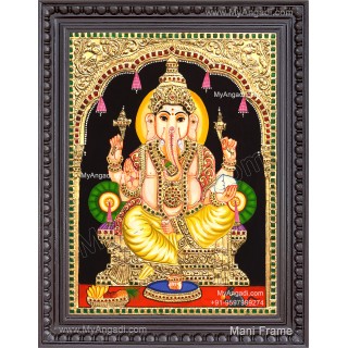 Ganesha Tanjore Painting
