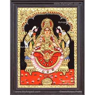 Gajalakshmi Tanjore Painting