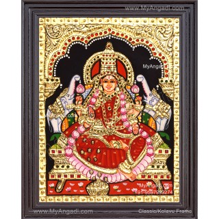 Gajalakshmi Tanjore Painting
