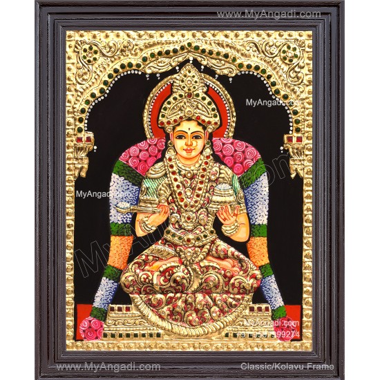 Annapoorani tanjore painting