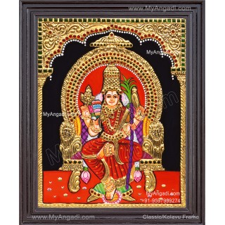Lalitha Devi Tanjore Painting