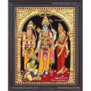 Ram Darbar Tanjore Painting