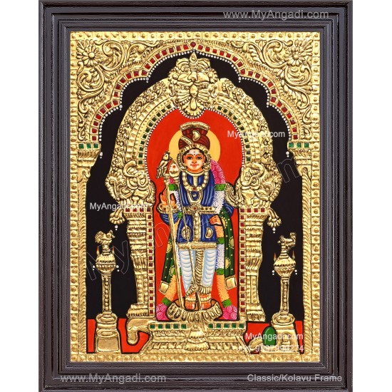 Palani Murugar Tanjore Painting