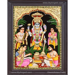 Sathya Narayana Tanjore Painting