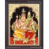 Shiva Parvathi Tanjore Painting
